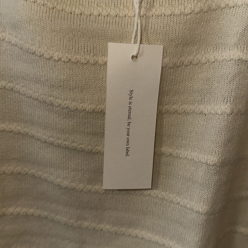 Luxxel Women's Beige Tank Top - Picture 4 of 4